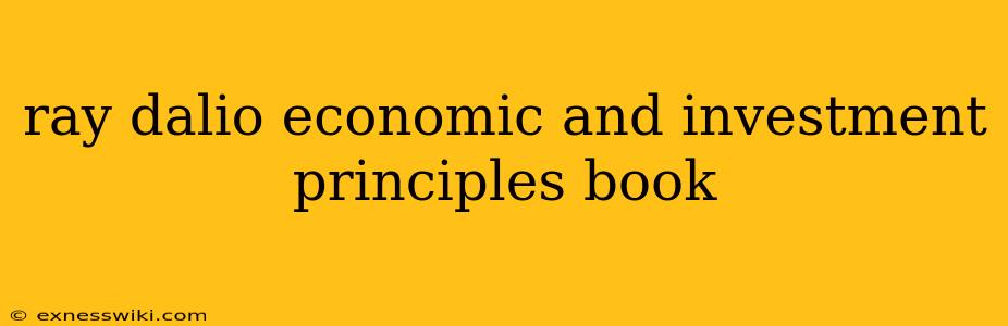 ray dalio economic and investment principles book